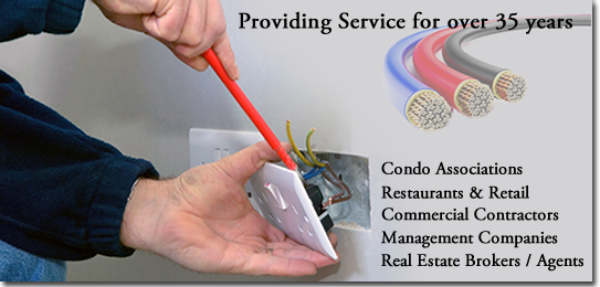 Commercial Electrical Services Offered